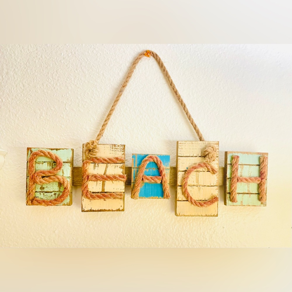 BEACH Wall Decor Aesthetic Beach-house